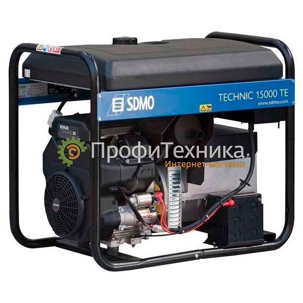 Генератор бензиновый SDMO TECHNIC 15000 TE